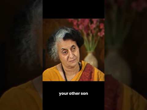Indira Gandhi Talks About Rajiv’s Future in Politics