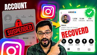 I Recovered My Suspended Instagram Account with this Method