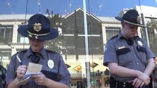 Copwatcher Trespassed from Apple Store for Filming from a Public Sidewalk