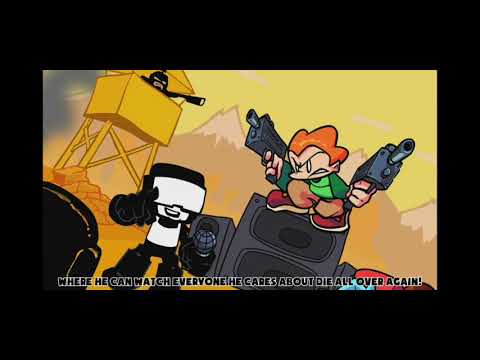 FNF Tankman with lyrics only cutscenes [credits to RecD]