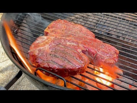 Porterhouse Steak: Low & Slow Smoked And Seared