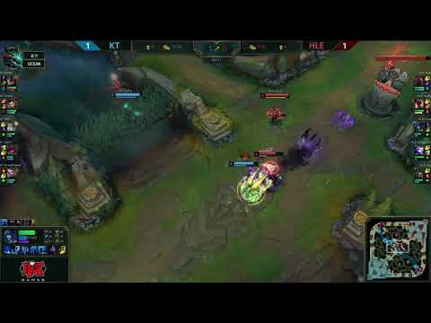Score Xin Zhao vs bonO Lee sin KT vs. HLE [2019 LCK Highlight]