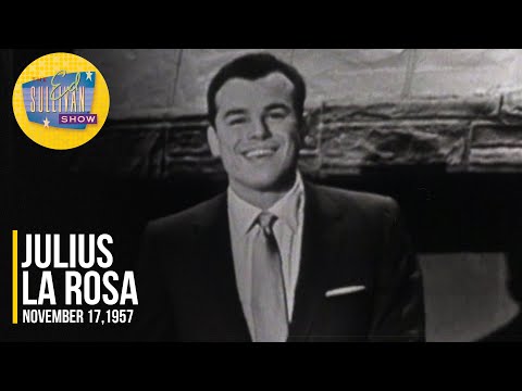 Julius La Rosa "You Make Me Feel So Young" on The Ed Sullivan Show