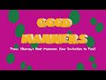 Good Manners Instrumental SUBSCRIBE