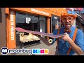 Blippi Learns Skateboard Tricks With Shaun White Blippi Moonbug Kids Art For Kids ️