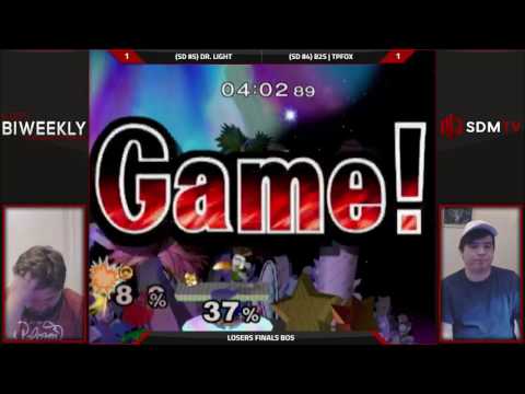SDSU Biweekly 58 - Dr. Light (ICs) vs. B2S | TpFox (Fox) - SSBM Losers Finals - Smash Melee