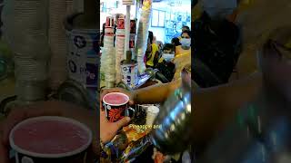 Luke Damant drinks $1 street juice in India 🇮🇳 #shorts