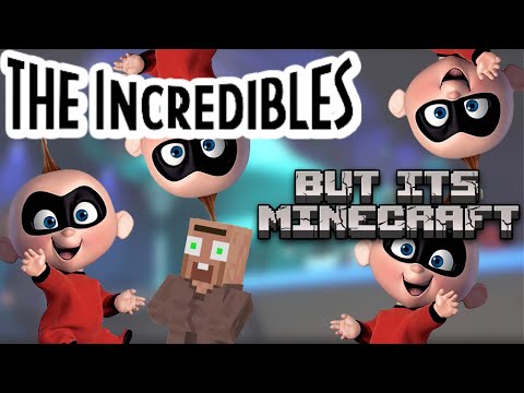Baby Jack Jack But Its Minecraft 😂🔥  The Incredibles 2 Movie