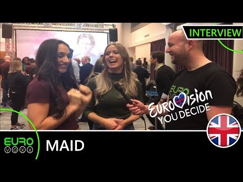EUROVISION YOU DECIDE 2019: MAID - 'Freaks' (INTERVIEW) | United Kingdom Eurovision 2019