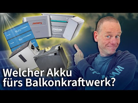 Video Thumbnail: Richtig Strom sparen mit diesen Akkus für Balkonkraftwerke