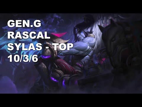 Gen.G Rascal Top Sylas vs Maokai - KR Master Patch 10.9