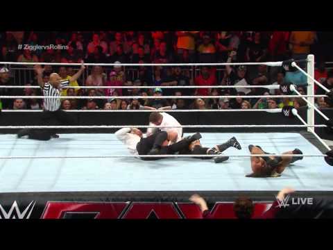 Dolph Ziggler vs. Seth Rollins: Raw, February 16, 2015