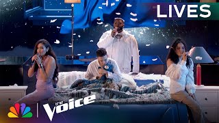 Download lagu Asher HaVon, Madison Curbelo and Serenity Arce Perform Coldplay's 'Fix You' | The Voice Lives | NBC mp3