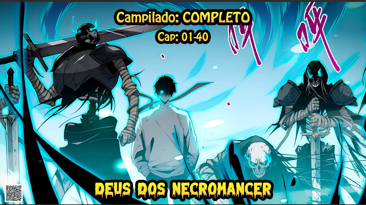 Ele é o único necromante do mundo e assim, se tornará o deus dos mortos