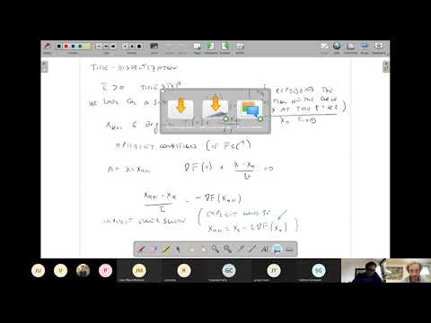 PHD course by F. Santambrogio: "An introduction to optimal transport", Lesson 5 (26/5/21)