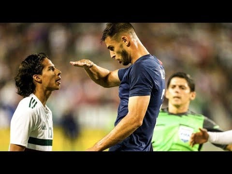 Lainez vs Miazga Momento exacto e la Bronca donde Miazga se burla de Lainez | MÉXICO VS USA