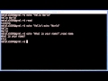 Shell Basics - echo and read - Linux Tutorial #1 ...