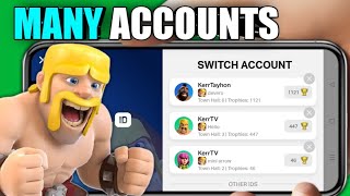 How to Login/Play MULTIPLE ACCOUNTS on Clash of Clans on One Device (2024)