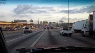 preview picture of video '07 Dec 2012 Morning Rush Hour Going Home in my 2001 Dodge Dakota QC AWD 4x4'