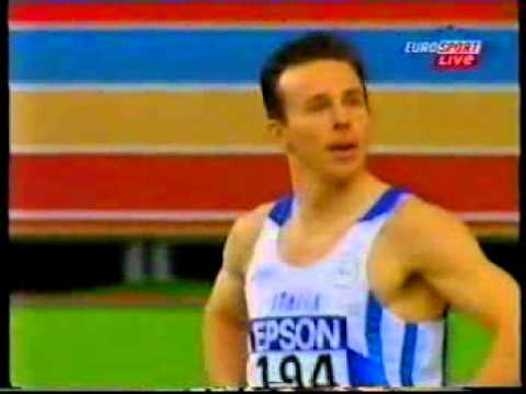 ATLETICA MONDIALI INDOOR 2001 TRIPLO ORO CAMOSSI