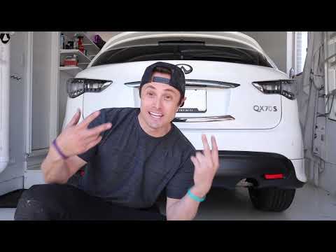 Infiniti Fx50 Qx70 5.0 V8 Borla S Type Exhaust Install. No Exhaust Start Up