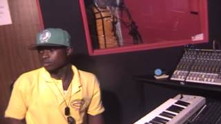 sergio doing his tin at da studio