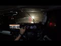 Thar Roxx Storm Drive POV Heavy Rain Hailstorm Tree Falls On Car