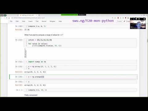 Tutorial: Getting started with Python