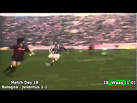 Serie A 1989-1990, day 18: Bologna - Juventus 1-1 (Waas goal) 