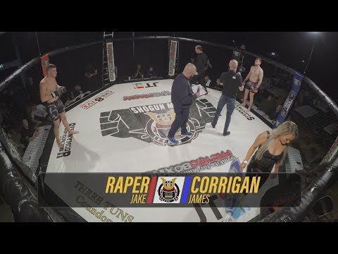 Shogun MMA 1 Jake Raper v James Corrigan