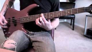 Chevelle - Interlewd (bass guitar cover)