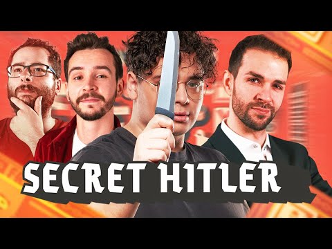 SOIRÉE JEUX DE TRAHISONS SUR SECRET HITLER AVEC DOMINGO, SKYYART, XARI, FUKANO...