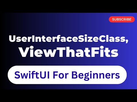 SwiftUI Responsive UI | UserInterfaceSizeClass | ViewThatFits | Episode 37