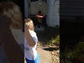 River Makes Backwards Shot