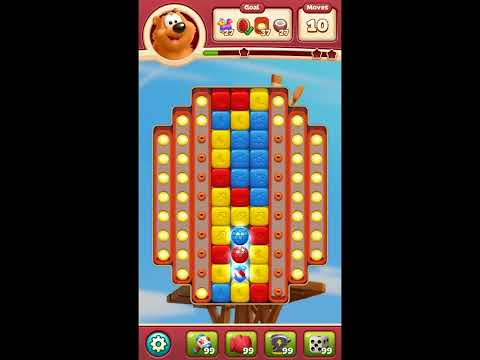 Toon Blast Level 8441 - NO BOOSTERS 🐻🐺🐱 | SKILLGAMING ✔️