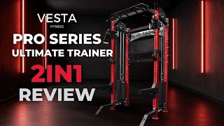 Vesta Fitness Pro Series 2IN1 Ultimate Rack Review!