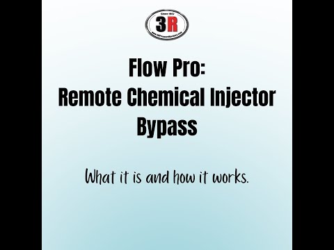A Closer Look At The Flow Pro: Remote Chemical Injector Bypass System