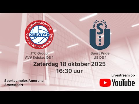 AVV Keistad DS 1 - US DS 1, Volleybal Dames Nationale Beker 2e Ronde