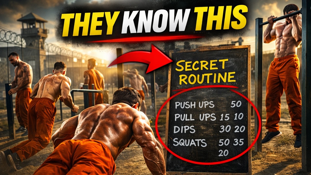 The Prison Workout That Build More Muscle Than Any Gym Routine