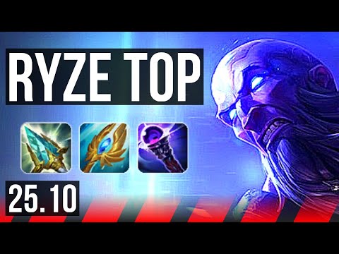 RYZE vs RIVEN (TOP) | KR Diamond | 25.10
