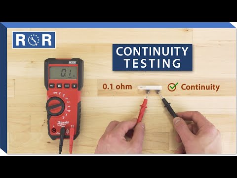 How to do a Continuity Test With a Multimeter | Repair and Replace
