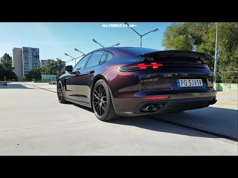 Porsche Panamera GTS 4.0 V8 460 hp exhaust sound, start up sound, revs, launch control