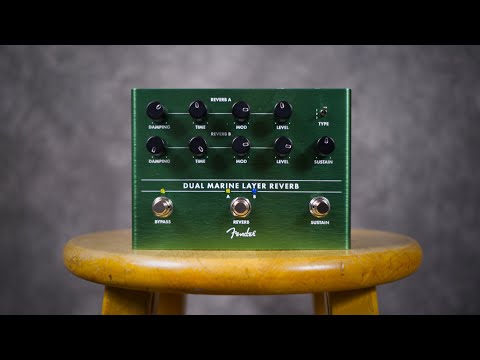 Immagine Fender Dual Marine Layer Reverb 2021 - Present - Green - 9