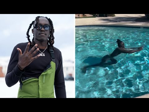 😂 RCG MoSavage Shows Off His Swimming Skills