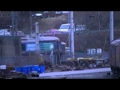 DRS 37419. 6Z27 Infrastructure. Carnforth. 23/02/15