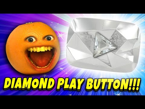 Annoying Orange vs Diamond Play Button!! (10 MILLION SUBSCRIBERS!)