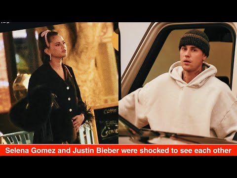 Selena Gomez and Justin Bieber were shocked to see each other