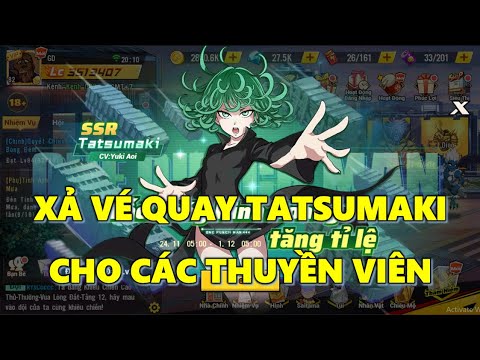 Live One Punch Man: The Strongest - Xả Vé Chiêu Mộ Định Hướng Tatsumaki Nhiều Thuyền Viên Ra Đảo Quá