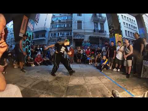 Kanzy vs Bgirl Indra  1vs1 lords of concrete vol 2 top8 (breaking)