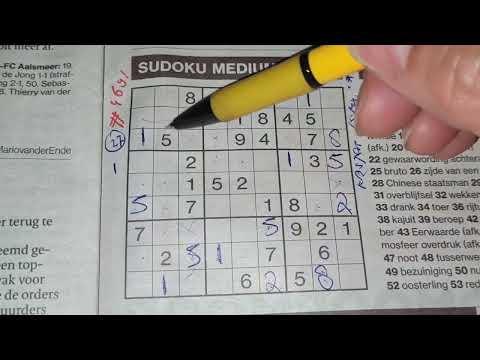 Max Verstappen did it again. (#4691) Medium Sudoku puzzle 06-13-2022
